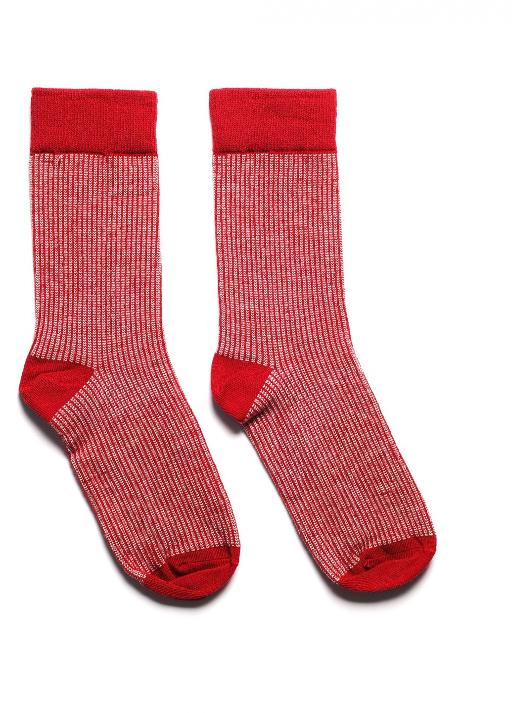 Носки с принтом цветные полосы высокие бесшовные дышащие качественные ORGANIC cotton красные 39-42 JILL ANTONY (258630779)