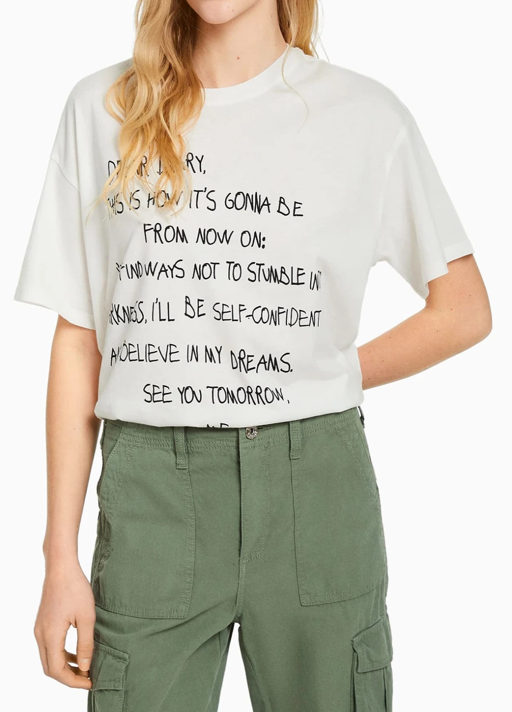 Футболка Bershka - (258629525)