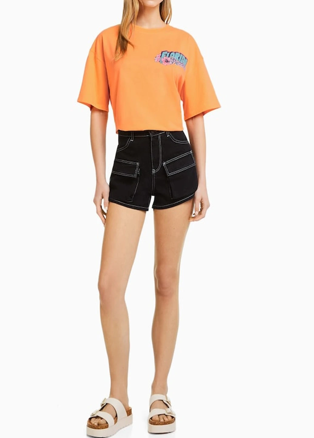 Футболка Bershka - (258629586)
