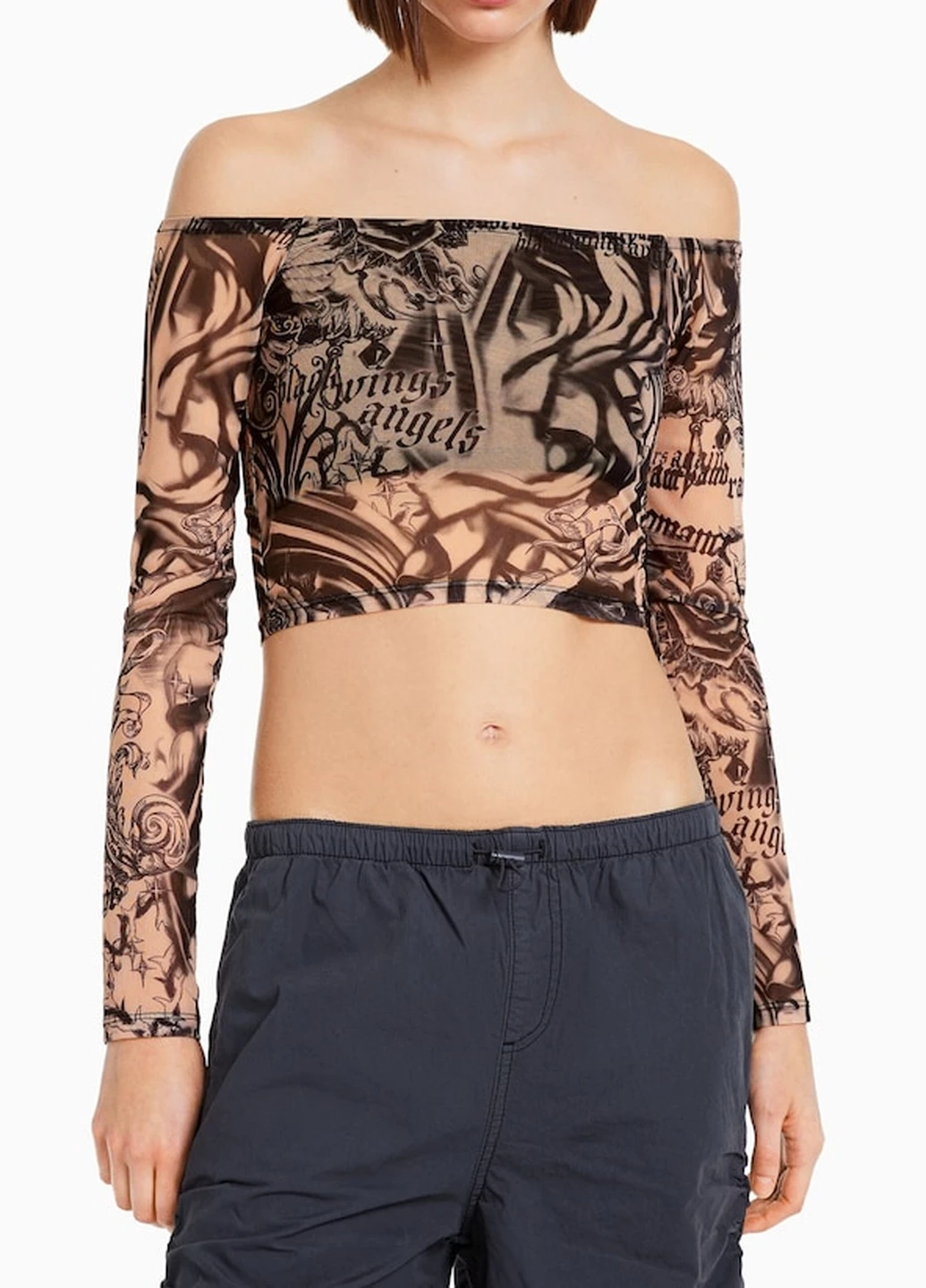 Топ Bershka (258630583)