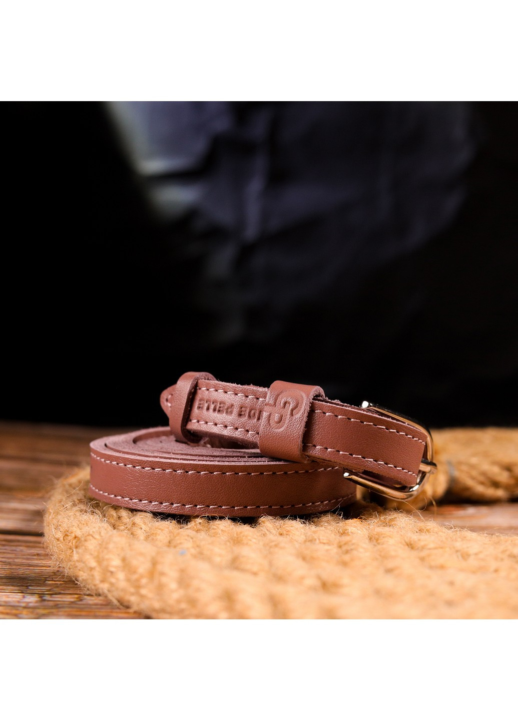 Женский кожаный ремень 1,4х110 см Grande Pelle (258638305)