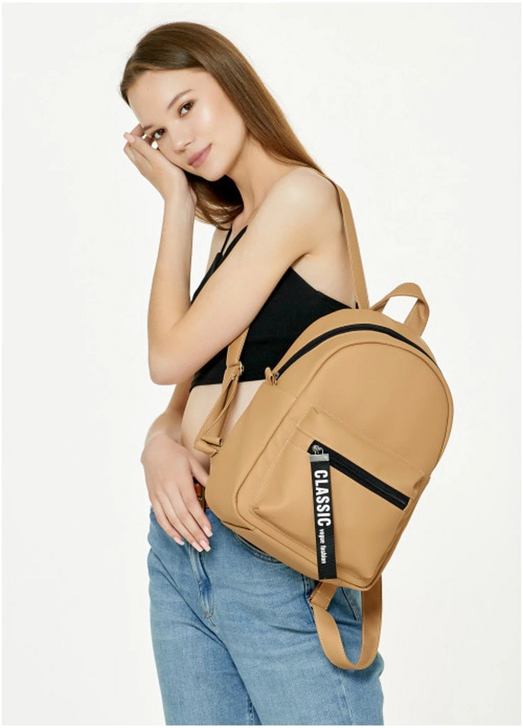 Жіночий рюкзак 35х25х12 см Sambag (258638269)