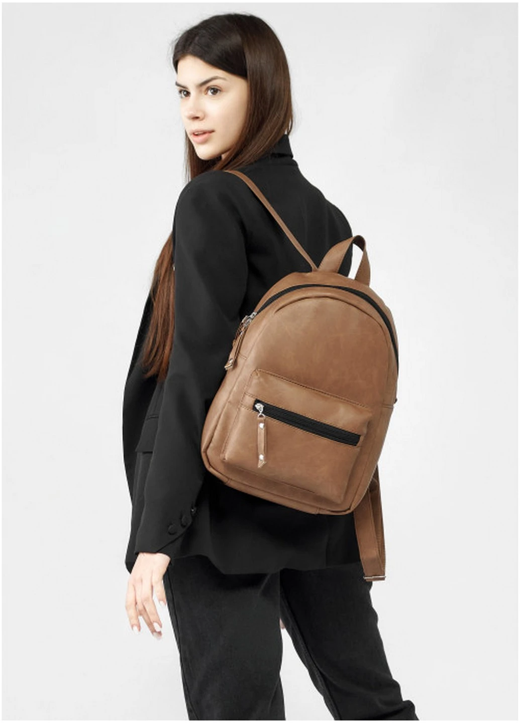 Жіночий рюкзак 35х25х12 см Sambag (258638353)