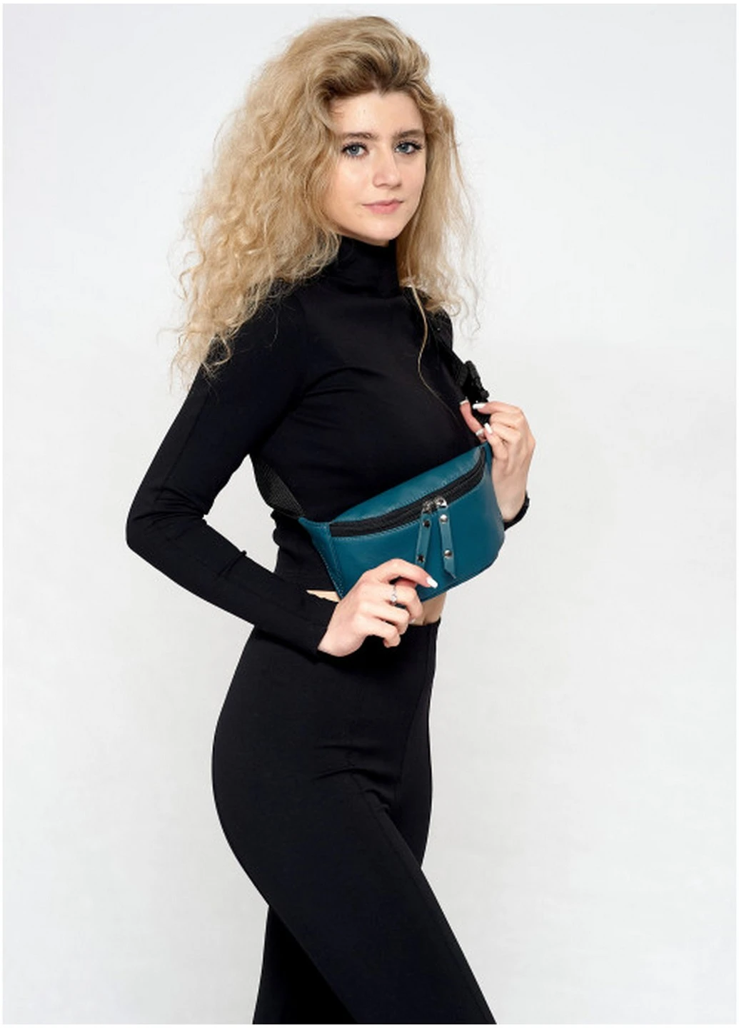 Жіноча сумка бананка 31х12х5 см Sambag (258638271)