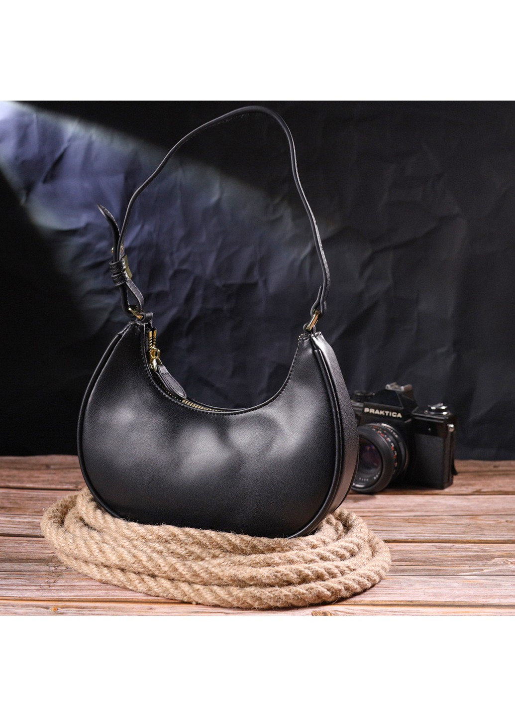 Женская кожаная сумка 22,5х11х6 см Vintage (258638124)