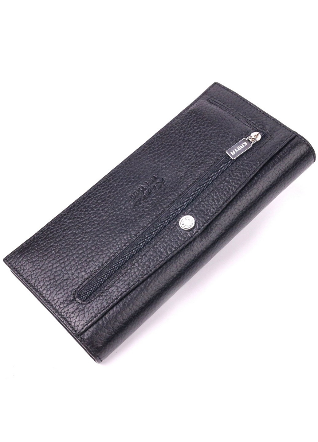 Мужской кожаный бумажник 9х19х1,5 см Karya (258638357)