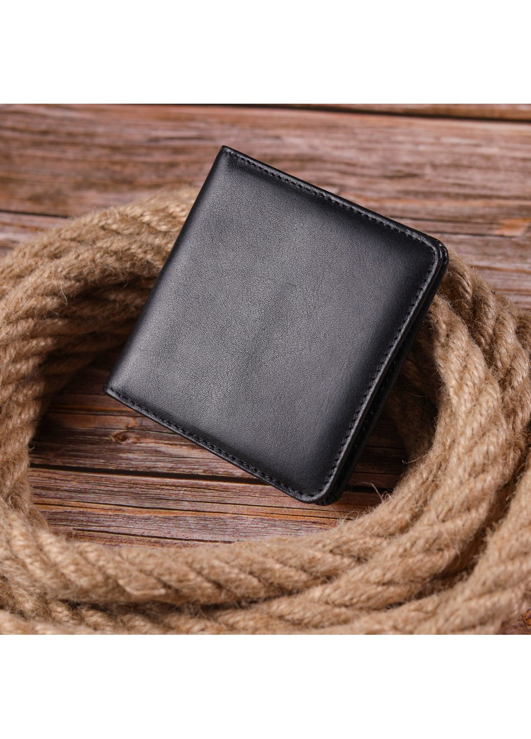 Жіночий шкіряний гаманець 9,5х9,5х1 см Karya (258638369)