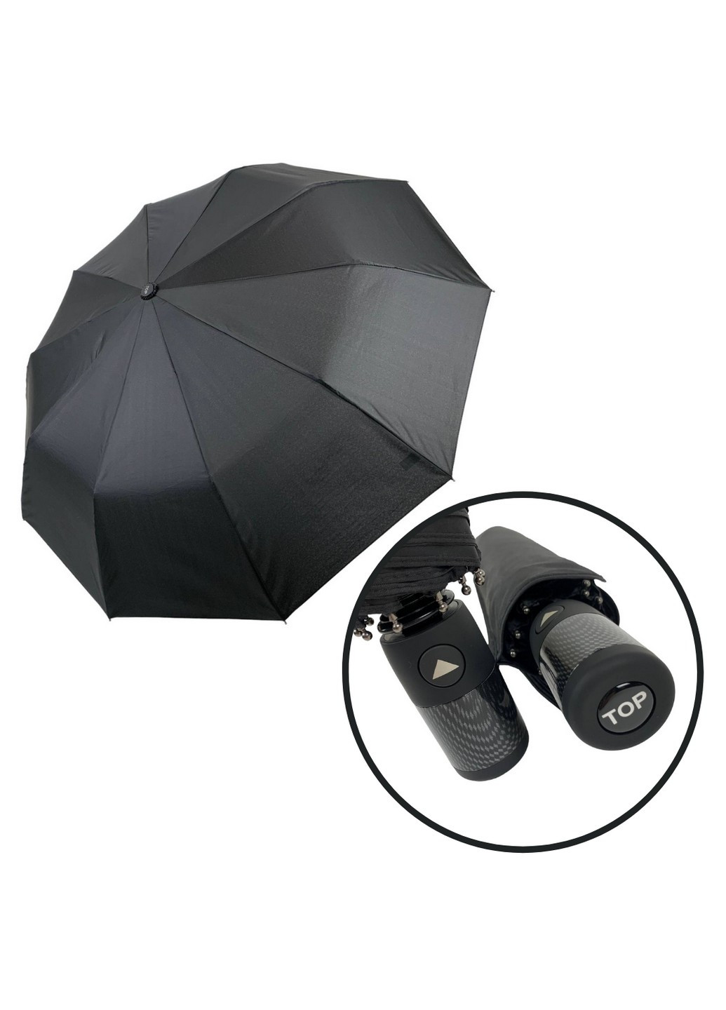 Мужской зонт полуавтомат 98 см Toprain (258638227)