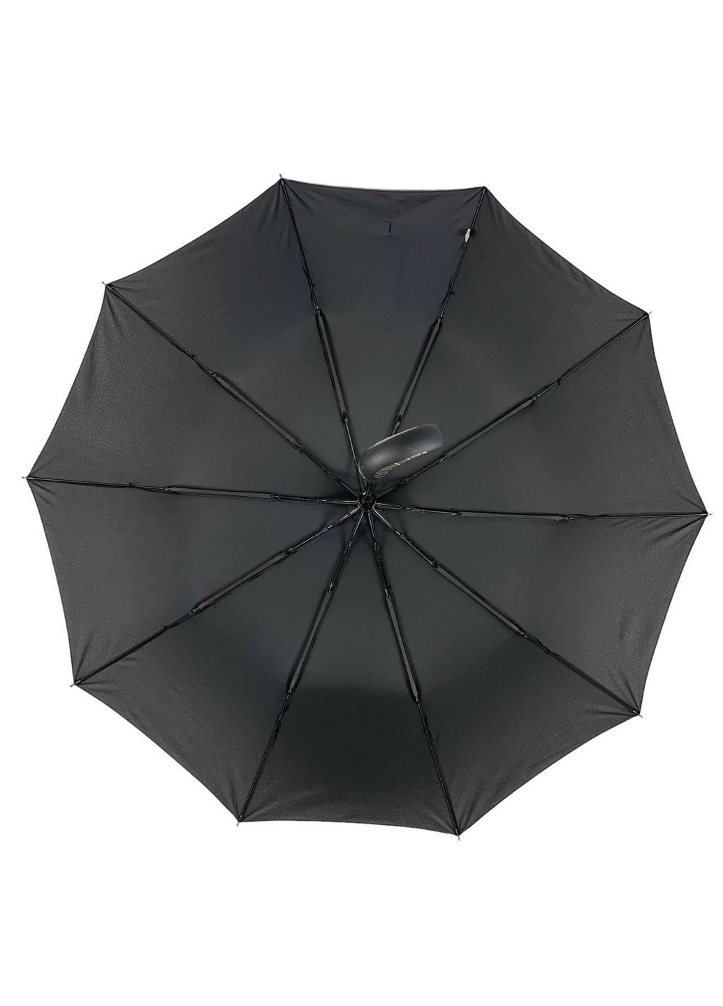 Чорна чоловіча парасолька напівавтомат 102 см Bellissima (258637992)