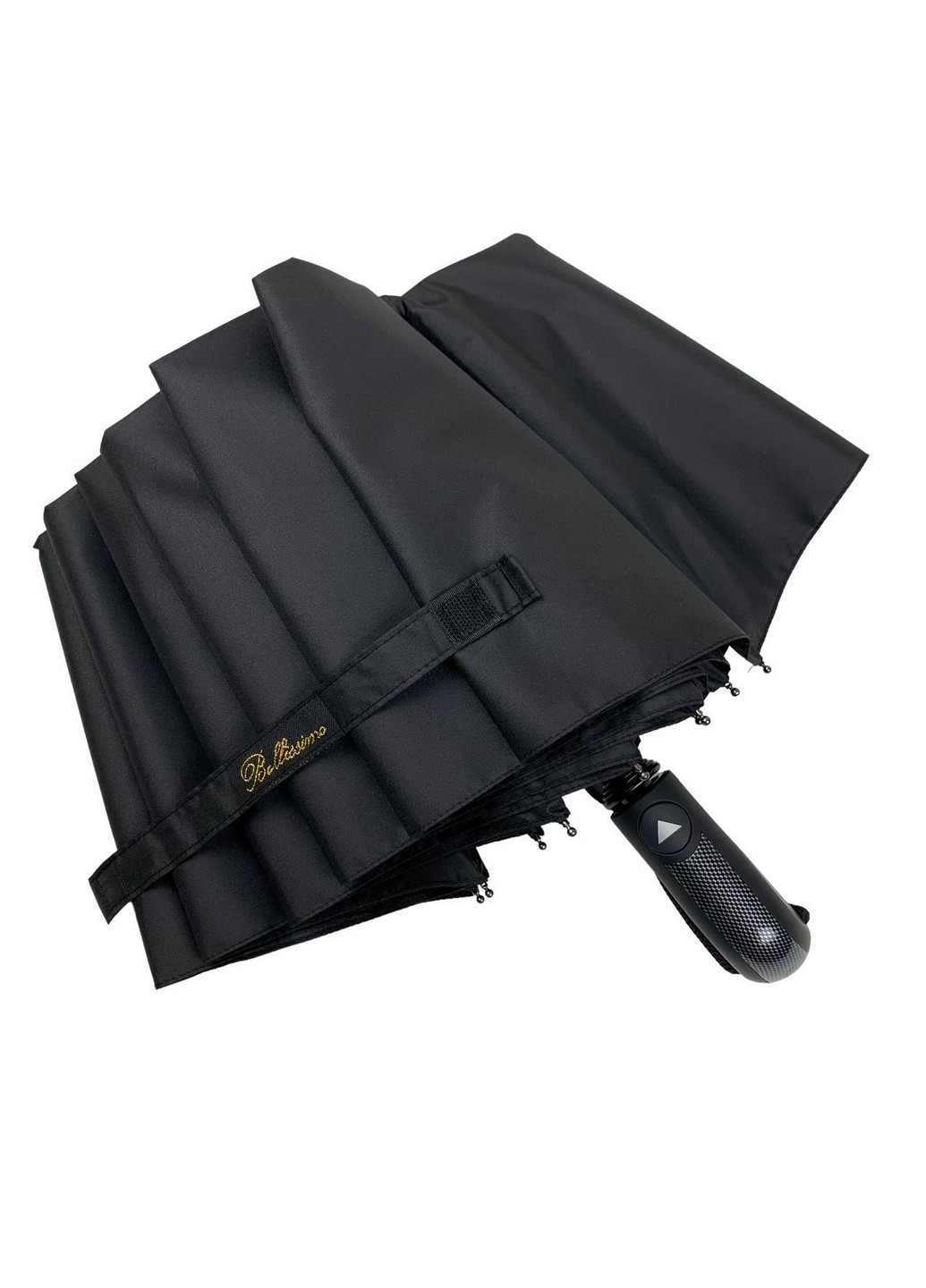 Чёрный мужской зонт-автомат 102 см Bellissima (258638219)