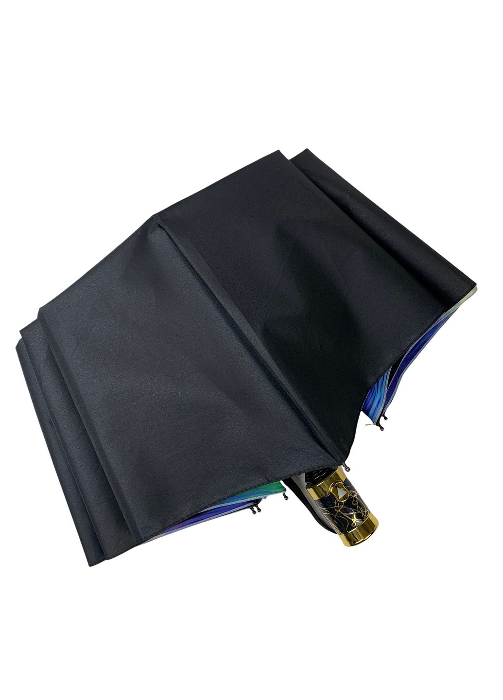 Чорна жіночий напівавтомат зонт 99 см Bellissima (258638207)