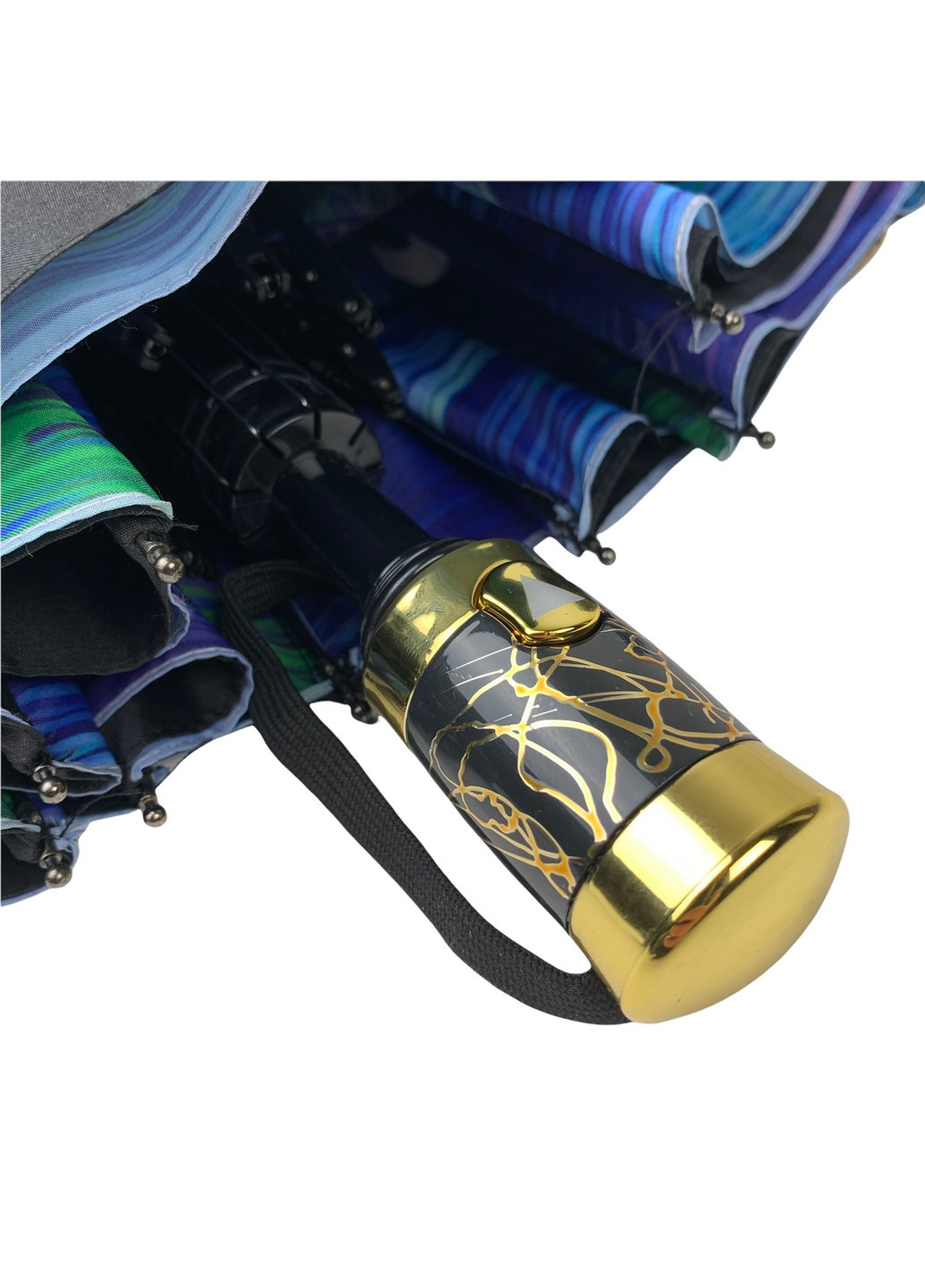 Чорна жіночий напівавтомат зонт 99 см Bellissima (258638207)