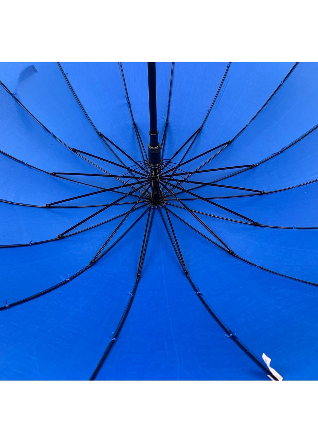 Синий женский зонт-трость 100 см Toprain (258638255)