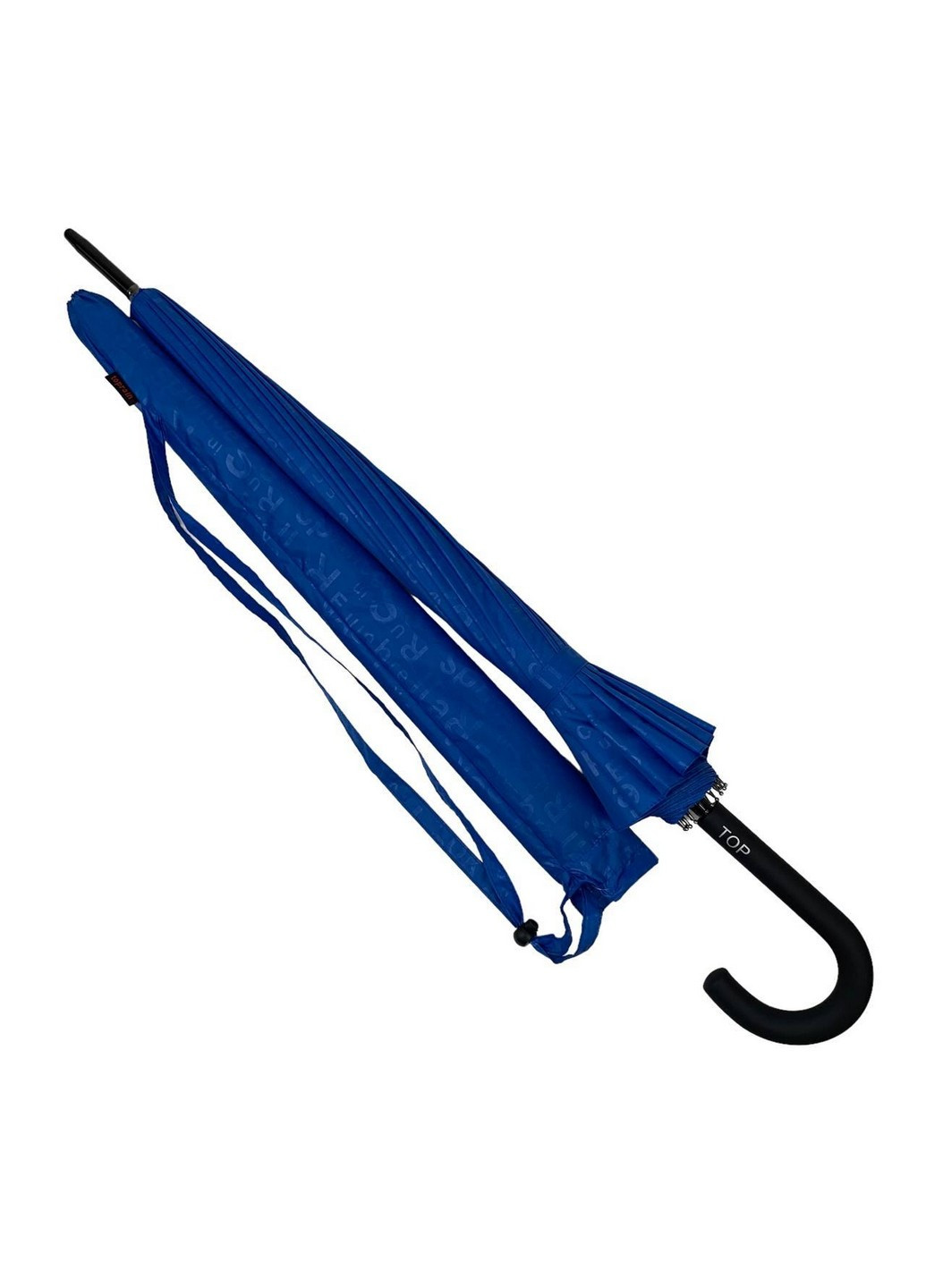 Синий женский зонт-трость 100 см Toprain (258638255)