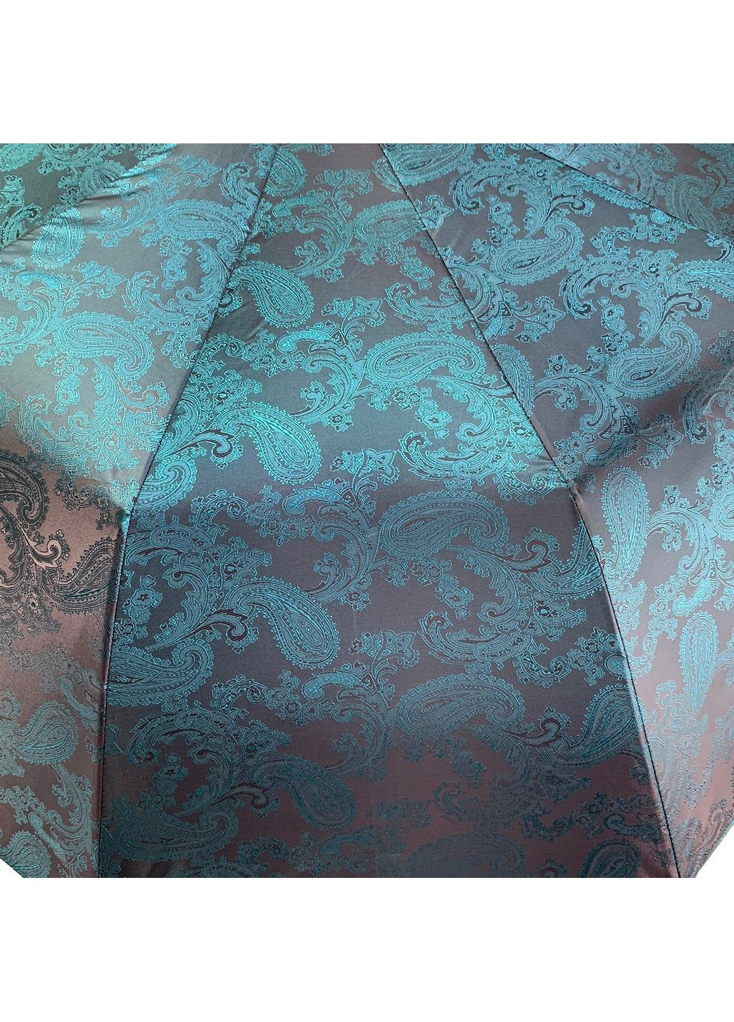 Бирюзовый женский зонт полуавтомат 102 см Bellissima (258638203)