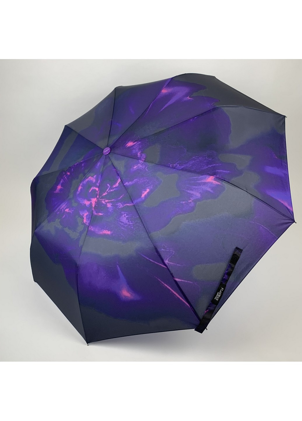 Фіолетова жіноча парасолька-автомат 98 см Flagman (258638059)