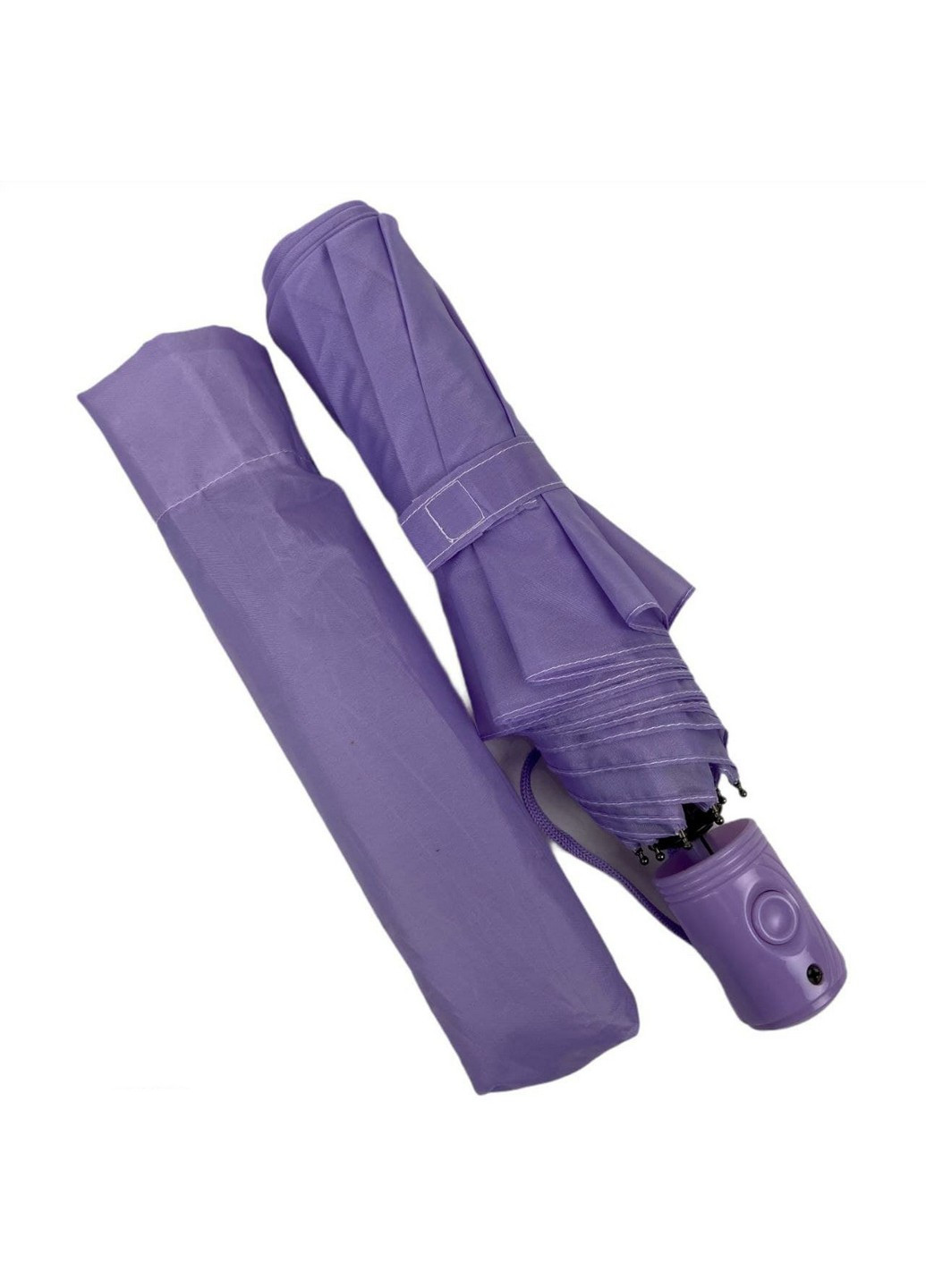 Сиреневый женский зонт полуавтомат 98 см SL (258638164)