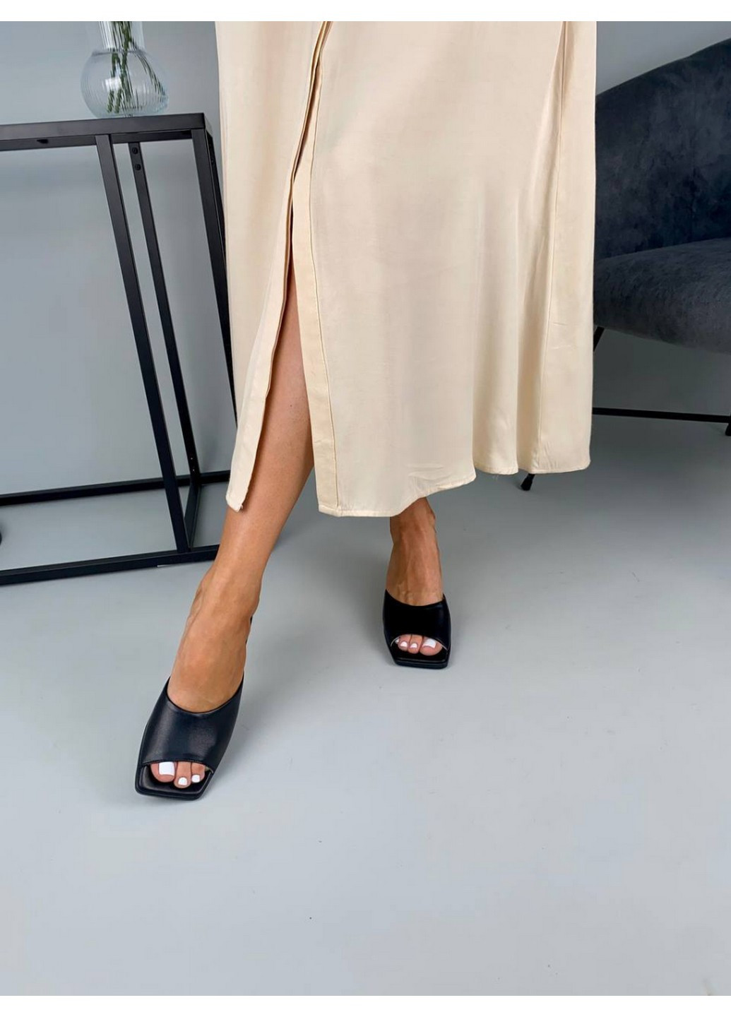 Жіночі шкіряні сабо 36 VZUTIK (258638832)