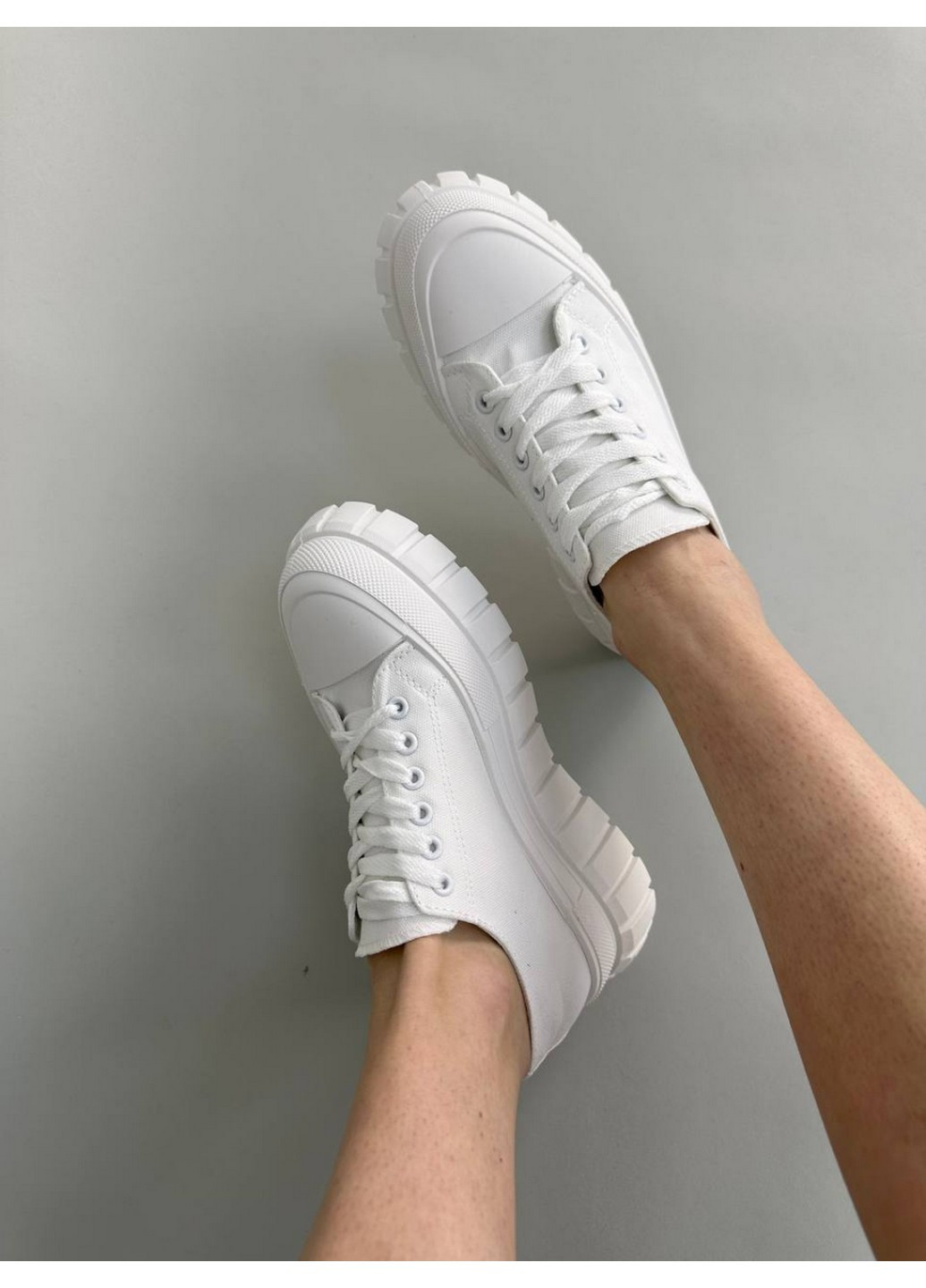 Білі жіночі кеди з джинсу 41 VZUTIK