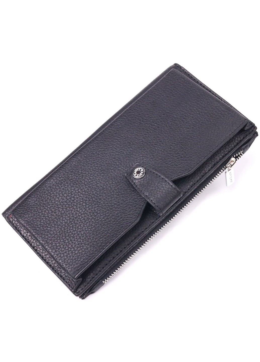 Чоловічий шкіряний портмоне 9,7х19х1,5 см Karya (258639375)