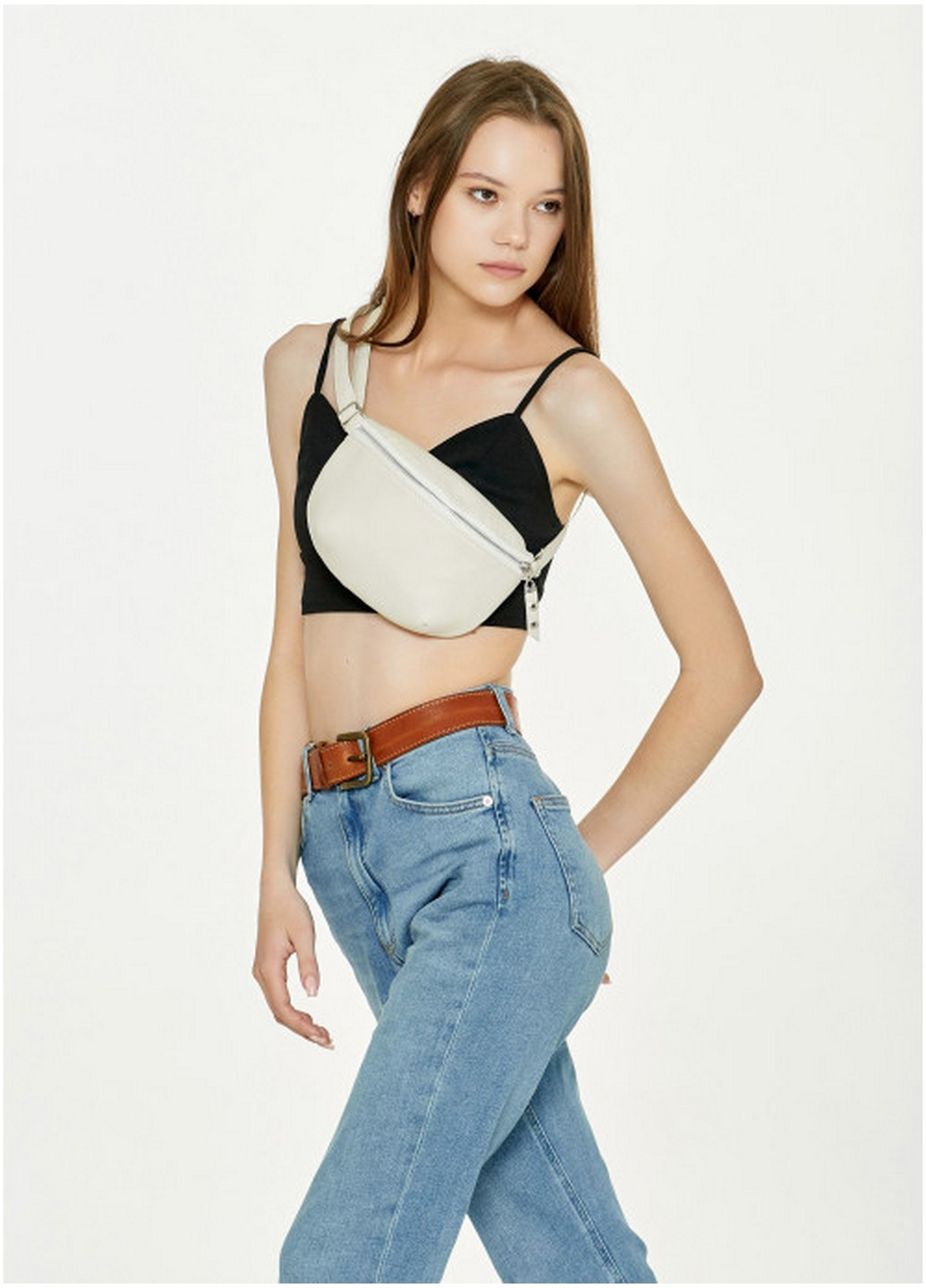 Женская сумка бананка 24х15х4 см Sambag (258639228)