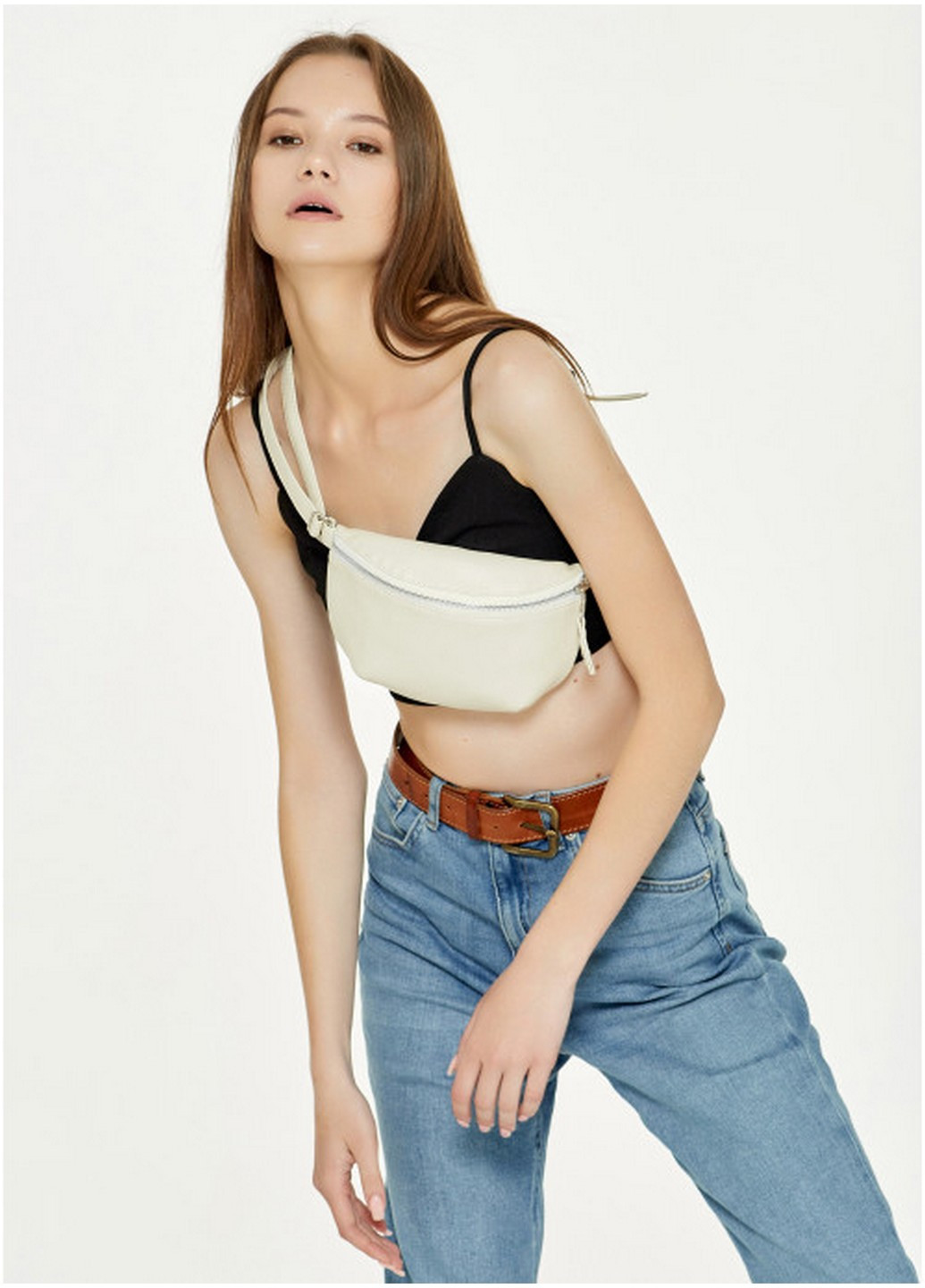 Женская сумка бананка 24х15х4 см Sambag (258639228)