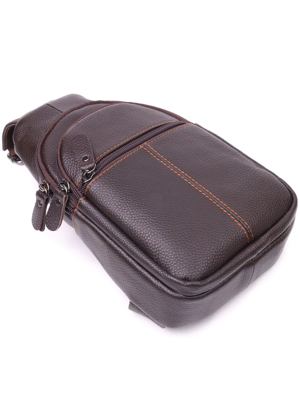 Чоловіча шкіряна сумка 16х30х5 см Vintage (258639098)