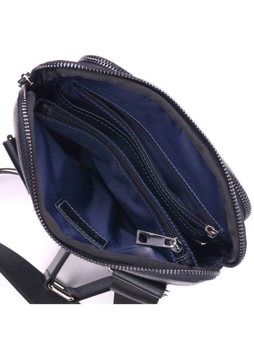 Мужская кожаная сумка 22х24х4 см Shvigel (258639347)