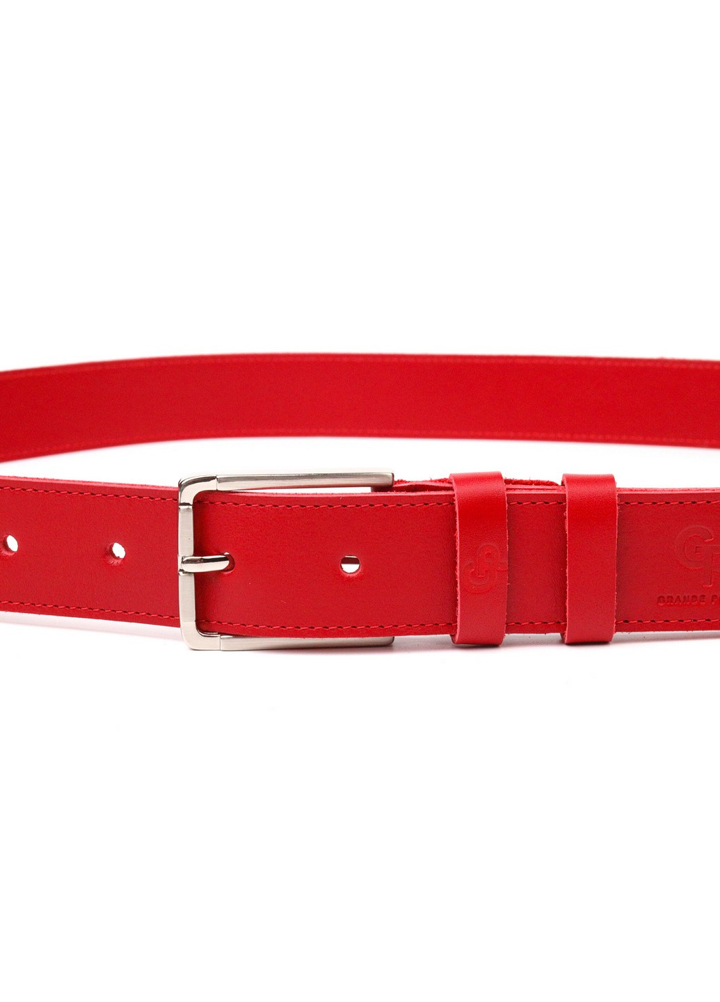 Жіночий шкіряний ремінь 3,4х120 см Grande Pelle (258639327)