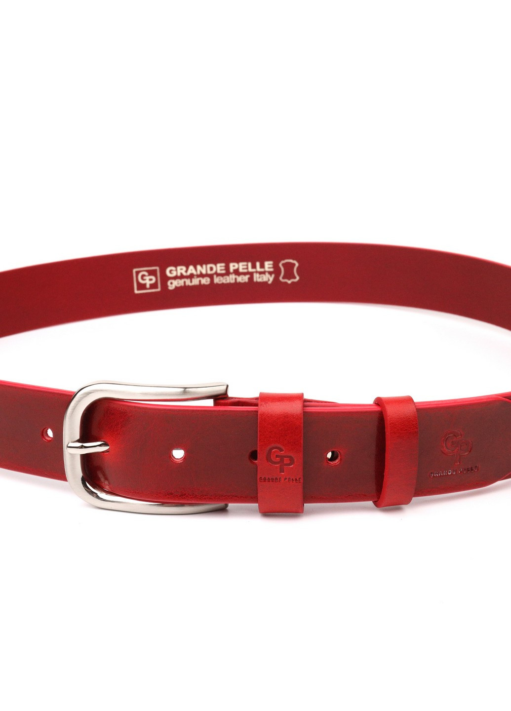 Женский кожаный ремень 3,8х120 см Grande Pelle (258639309)