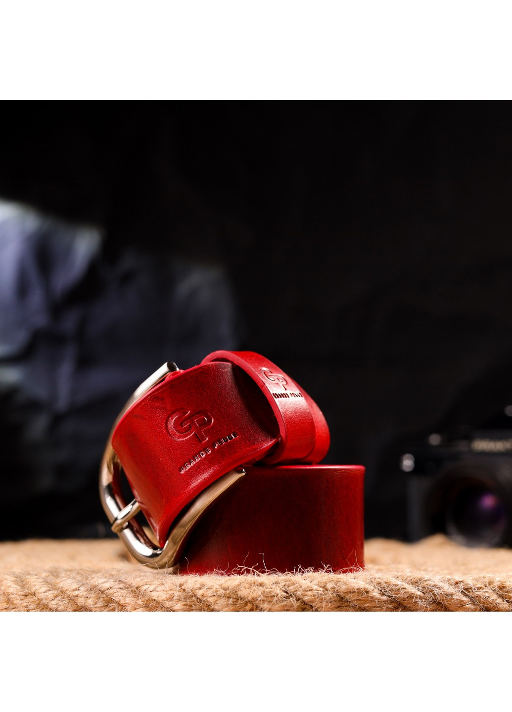 Женский кожаный ремень 3,8х120 см Grande Pelle (258639309)