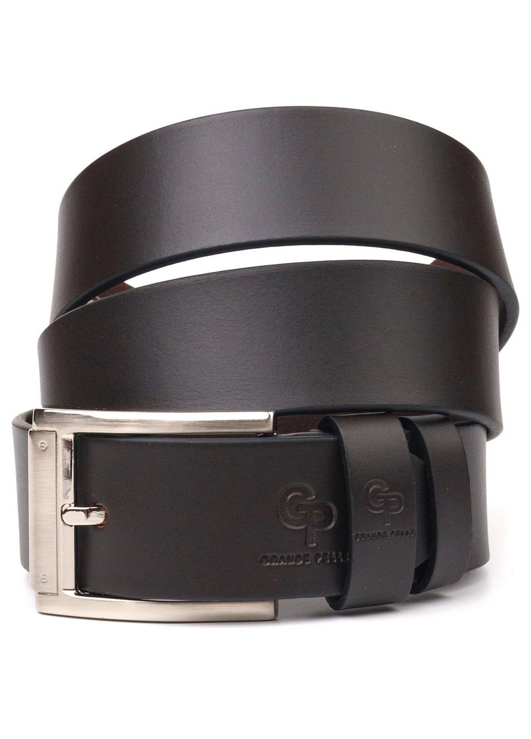 Мужской кожаный ремень 3,8х120 см Grande Pelle (258639319)