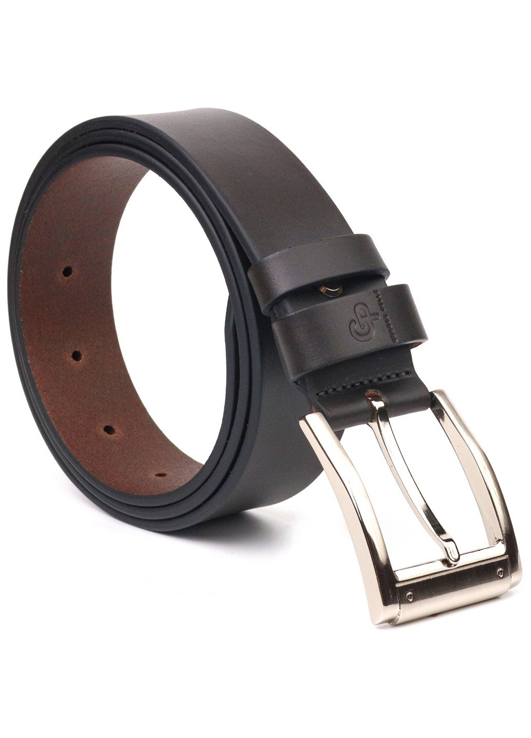 Мужской кожаный ремень 3,8х120 см Grande Pelle (258639319)