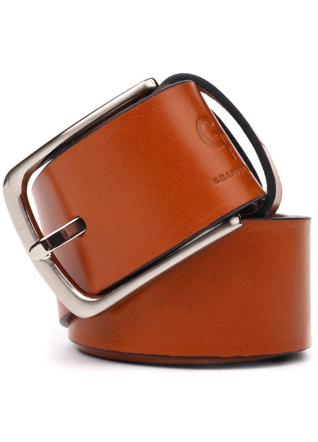 Мужской кожаный ремень 3,8х120 см Grande Pelle (258639328)