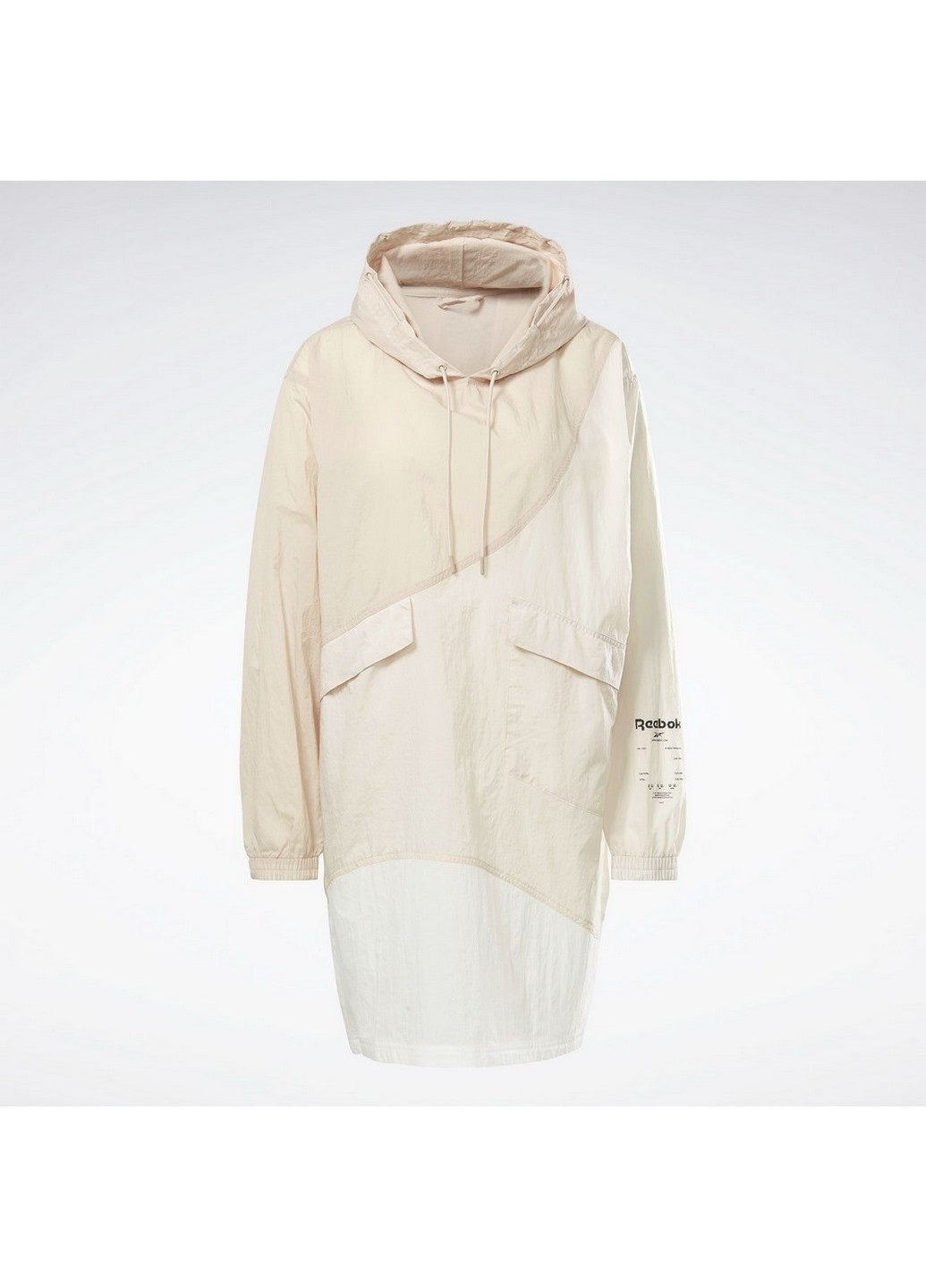 Молочна демісезонна жіноча куртка ts packable jacket gt3148 Reebok