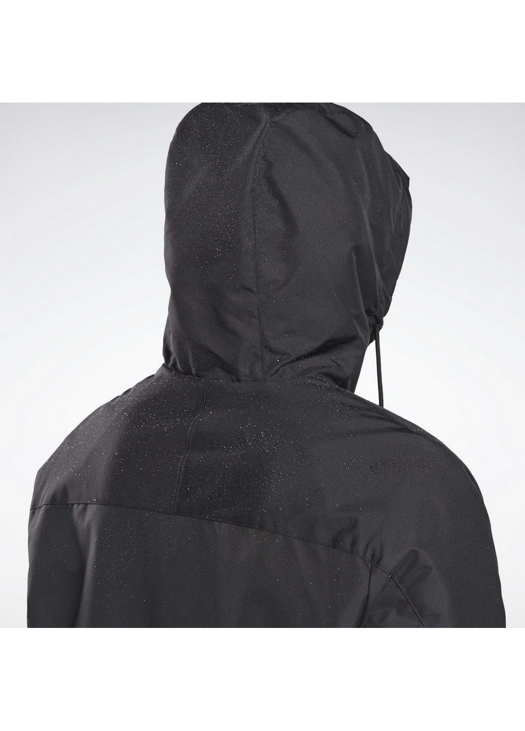 Черная демисезонная мужская куртка ow u fl prka ft0684 Reebok