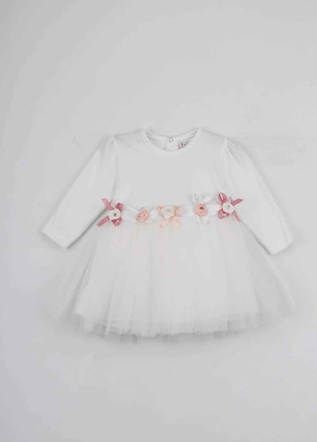 Белое платье Mini papi (258671785)
