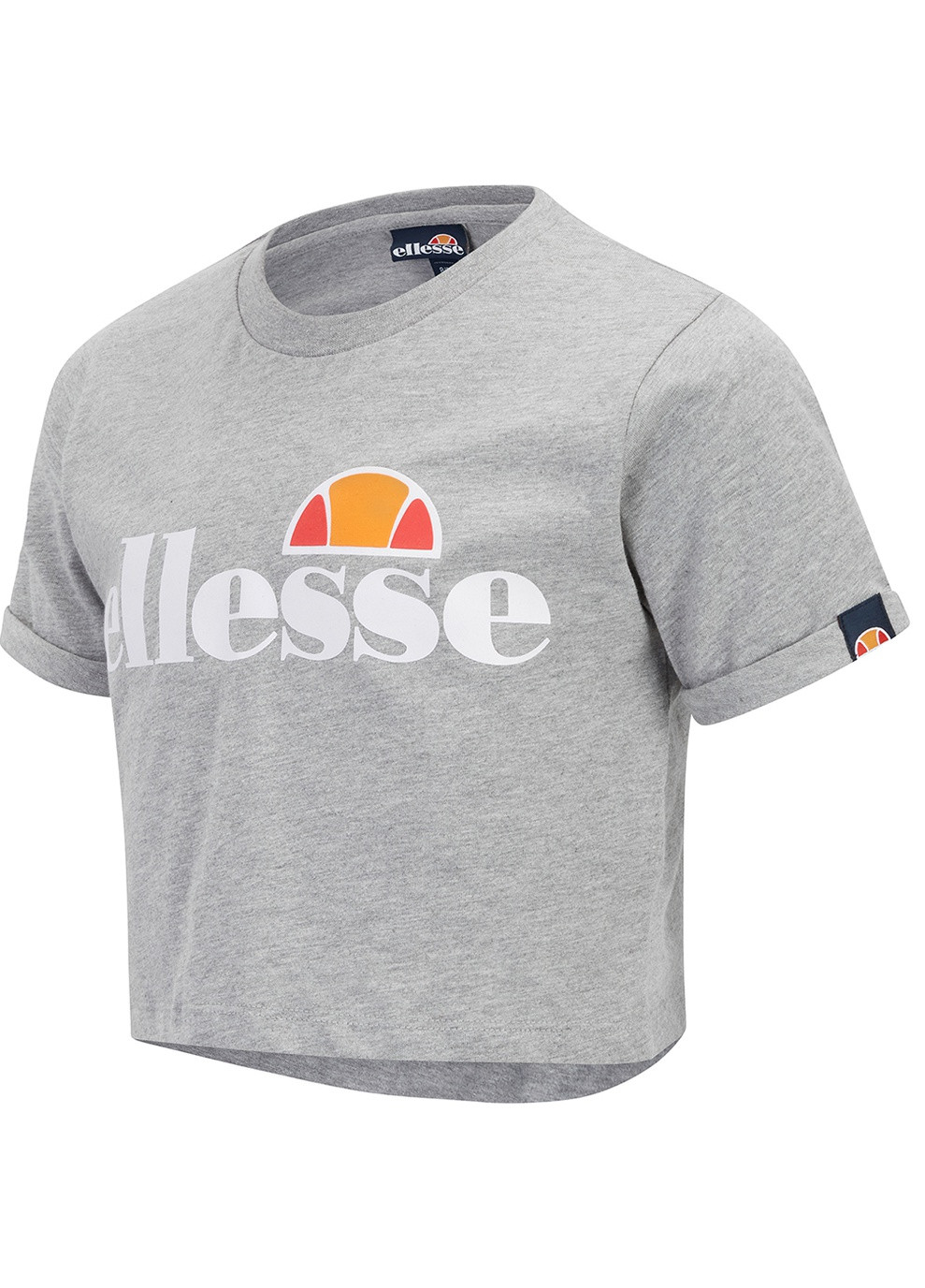 Кроп футболка с принтом Ellesse (258671582)