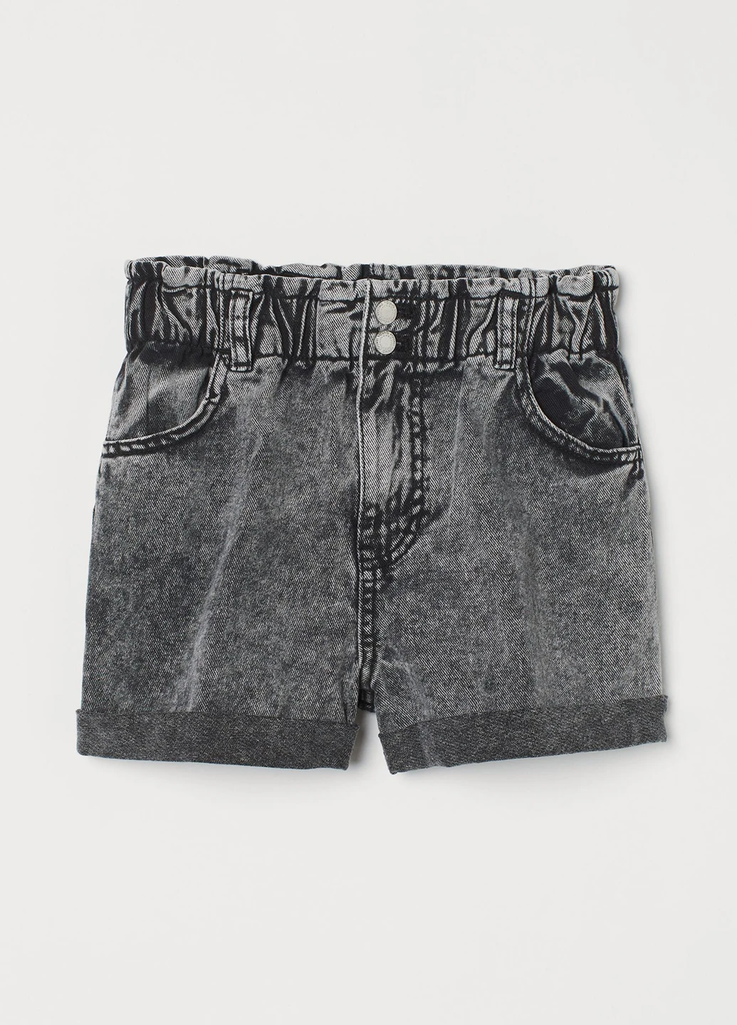 Шорты с высокой талией на резинке H&M (258672903)
