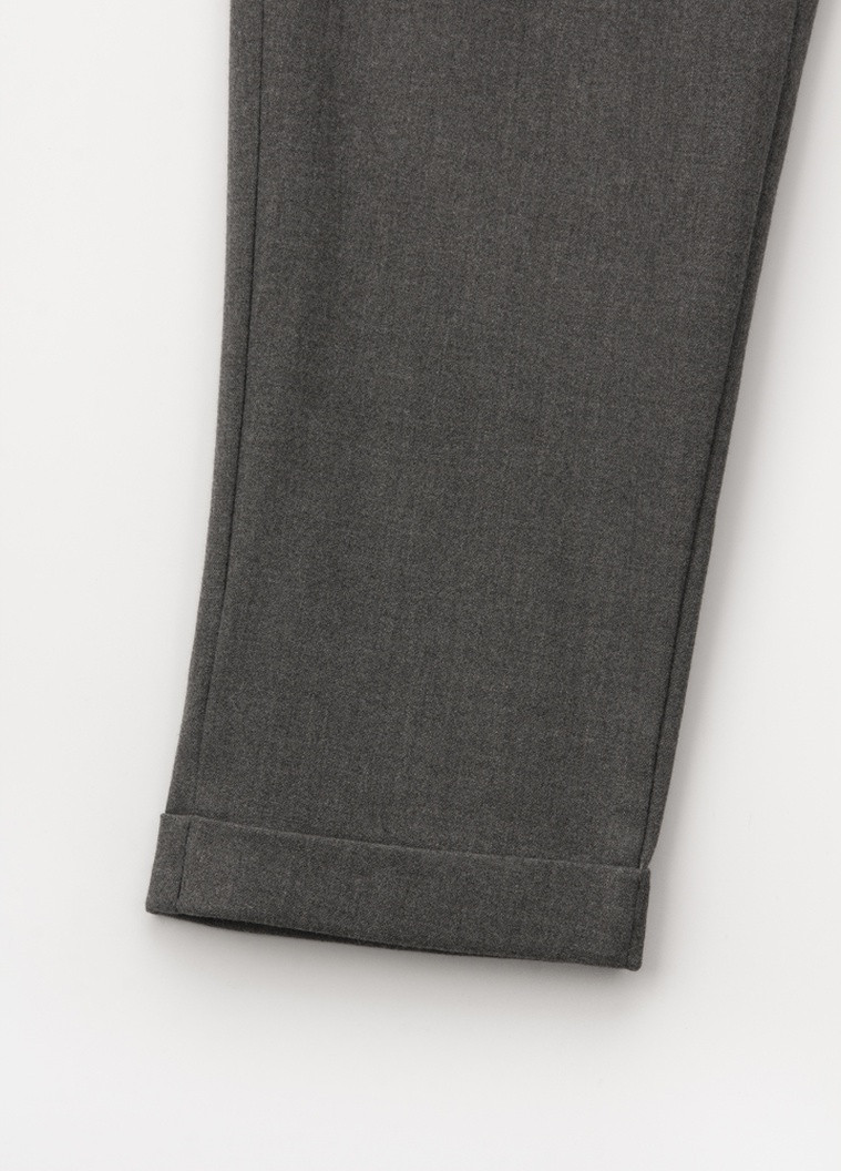 Темно-серые повседневный демисезонные брюки Figo