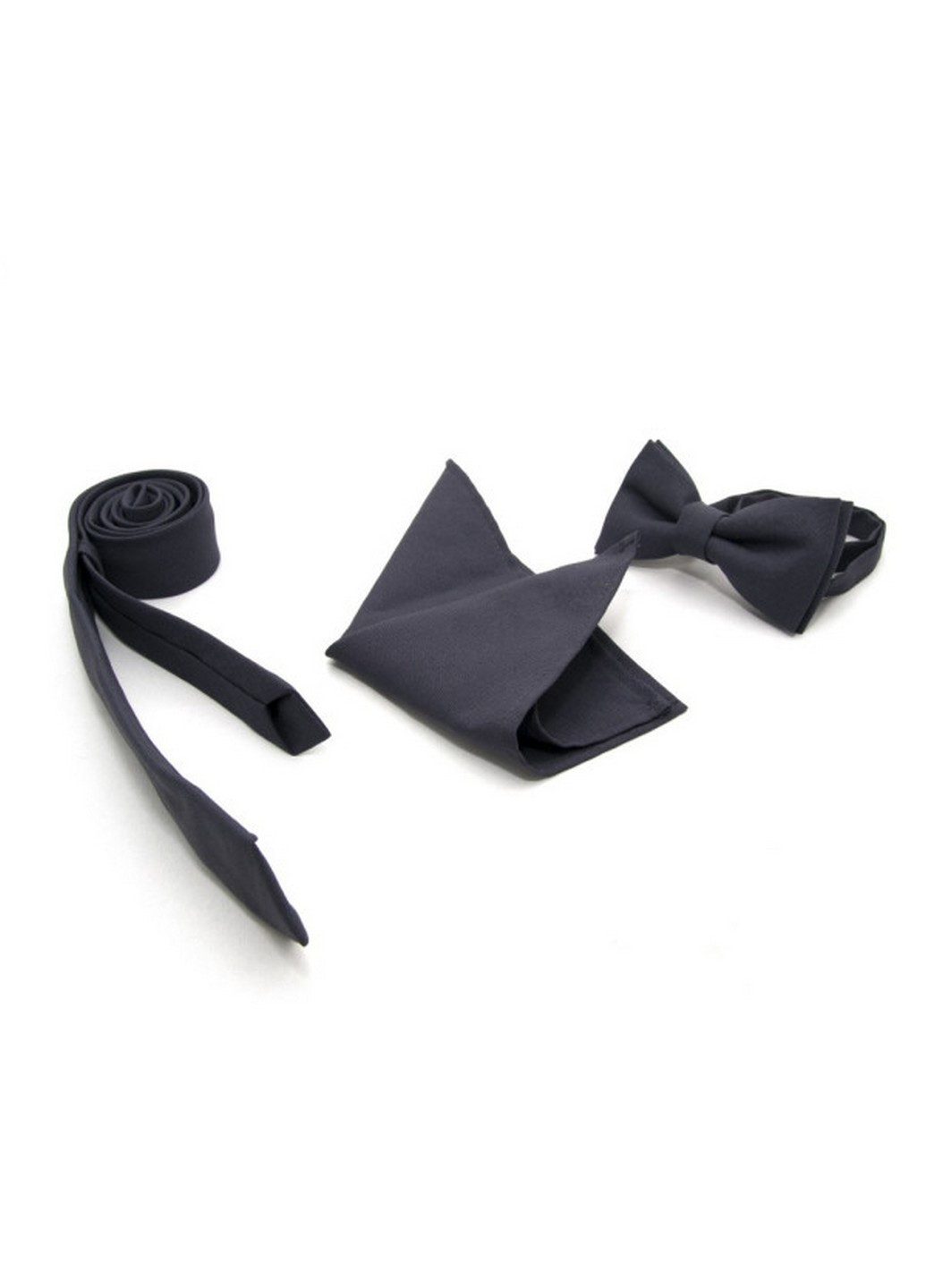 Набор 3 в 1 галстук, бабочка, платок 6х12 см GOFIN (258676647)