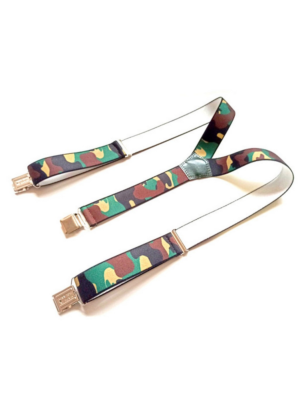 Подтяжки камуфляж лесной Y образные 185х3,5 см GOFIN (258676646)