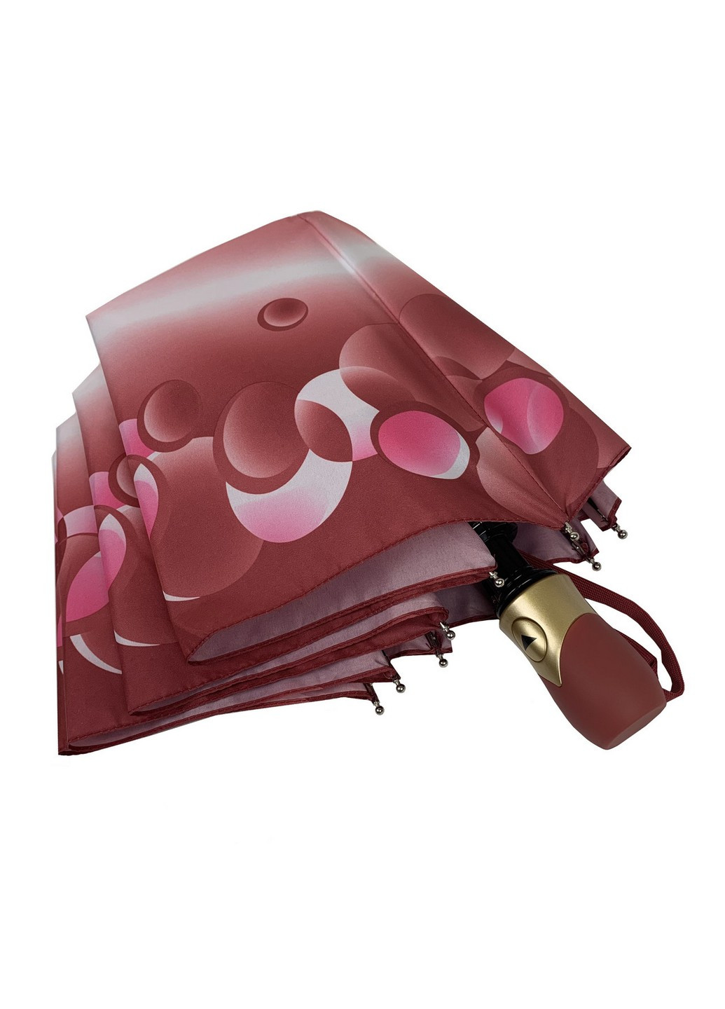 Красный зонт полуавтомат женский 96 см S&L (258676163)