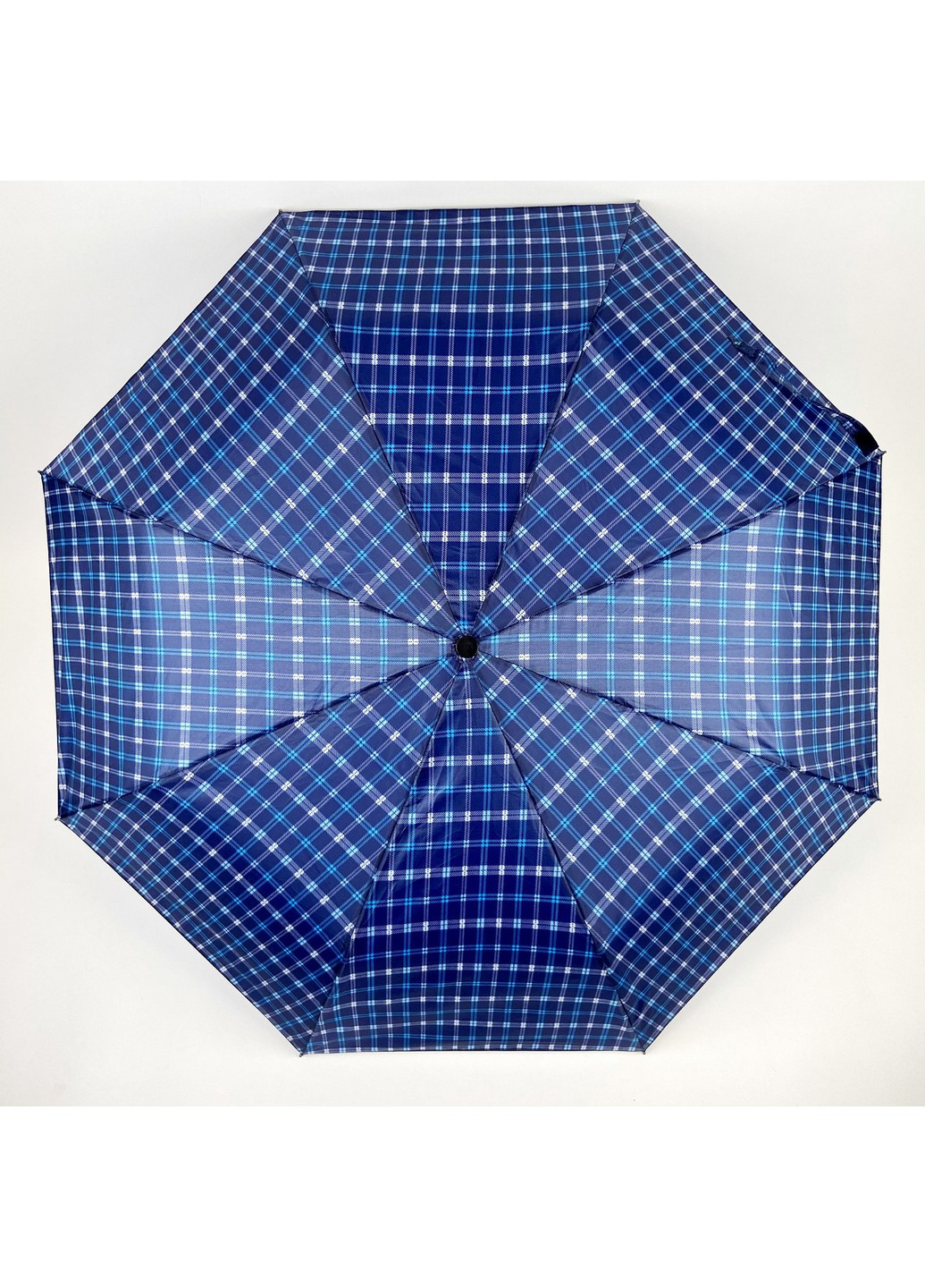 Синя парасолька напівавтомат жіноча 98 см SL (258676259)