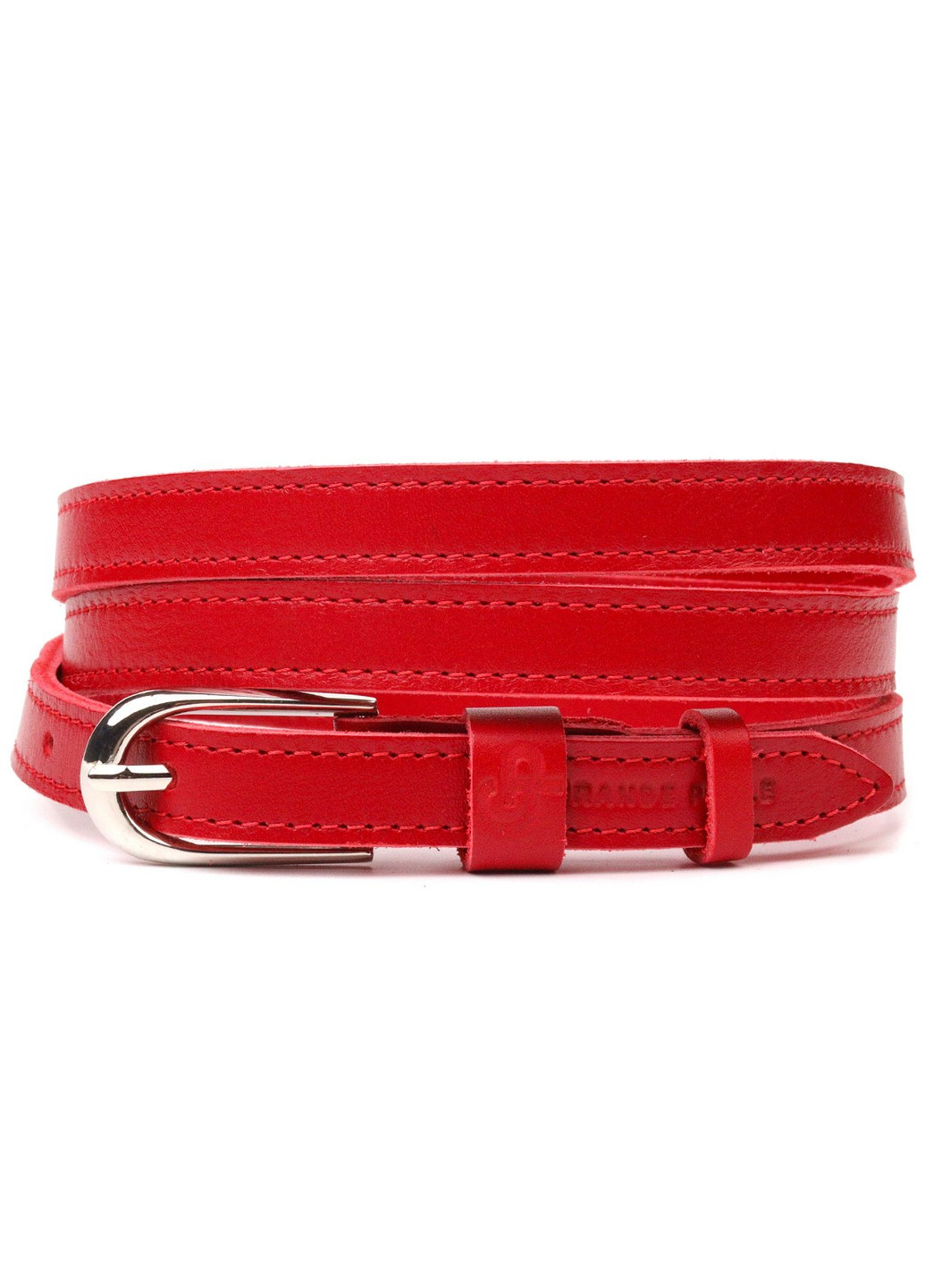 Шкіряний ремінь жіночий 1,4х100 см Grande Pelle (258676548)