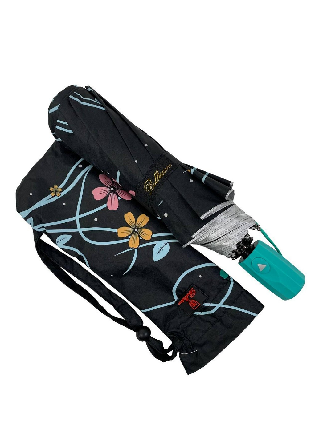 Комбінована парасолька напівавтомат жіноча 100 см Bellissima (258676131)