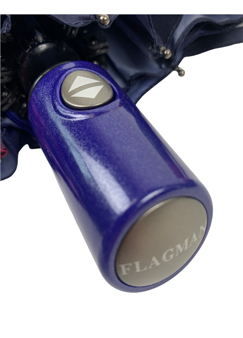 Синя парасолька-автомат жіноча 102 см Flagman (258676343)