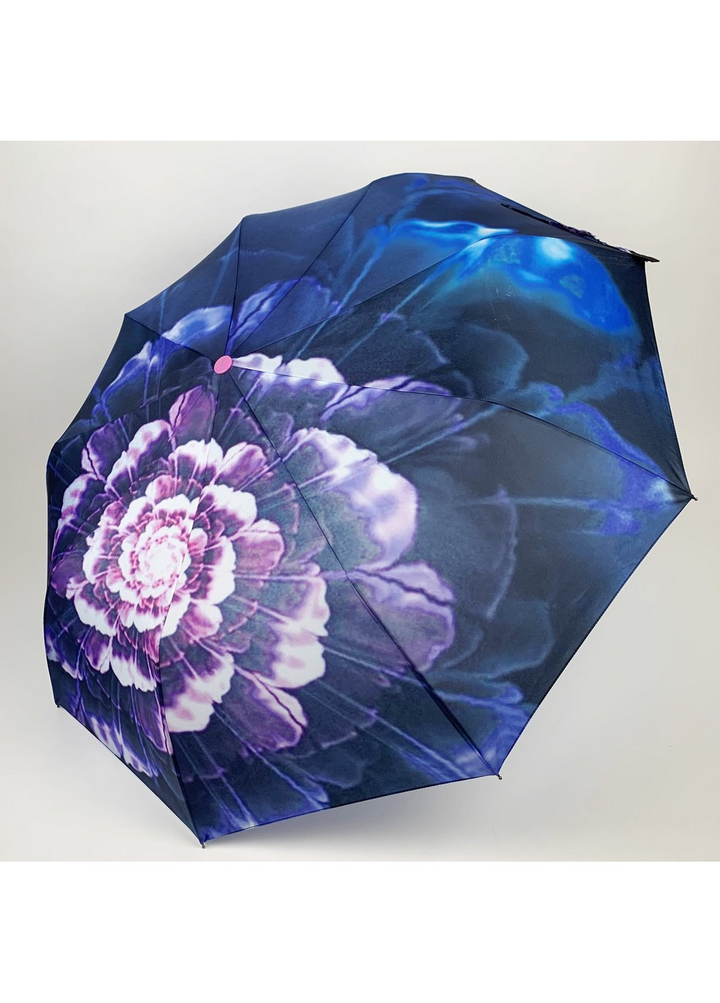 Рожева парасолька-автомат жіноча 98 см Flagman (258676335)