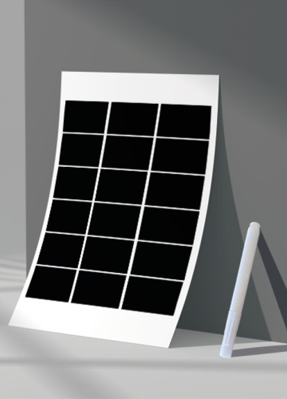 Наклейки на банку для специй прямоугольные с маркером 18 шт. Komfolino (258699761)