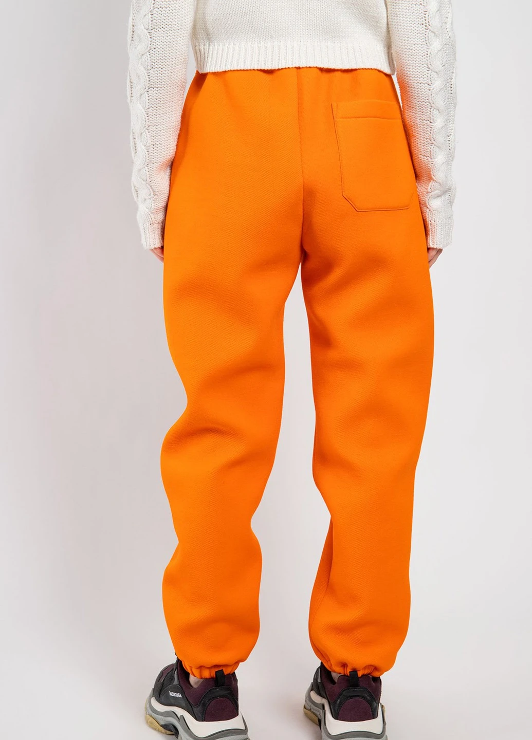Оранжевые спортивные брюки MSGM (258685224)